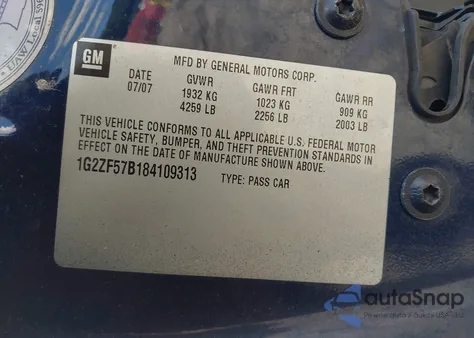 2008 Pontiac G6 Value Leader from USA, damaged, VIN 1G2ZF57B184109313